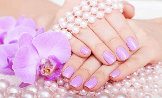 manicure and pedicure. body care, spa treatments